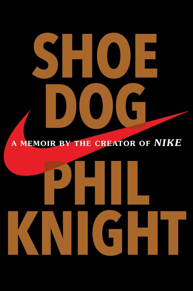 Cover of Shoe Dog: A Memoir by the Creator of Nike
