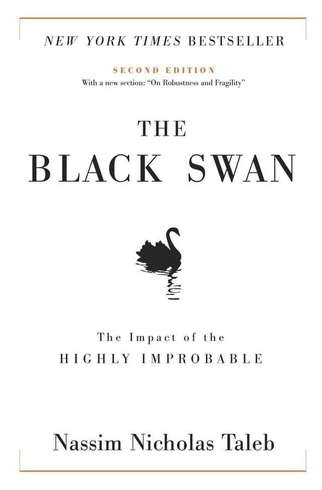 Cover of The Black Swan: The Impact of the Highly Improbable